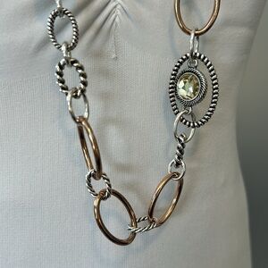 Premier Design silver & gold glass beads adjustable long 2025 trend lightweight